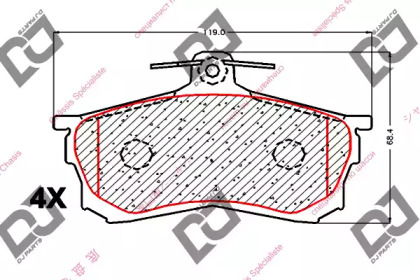 DJ PARTS BP1800